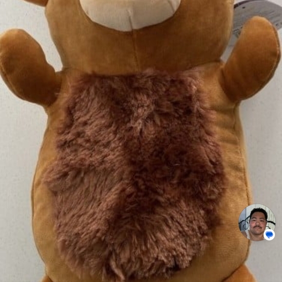 10” Dunkie the Bison Squishmallow Hugmee - Picture 3 of 3